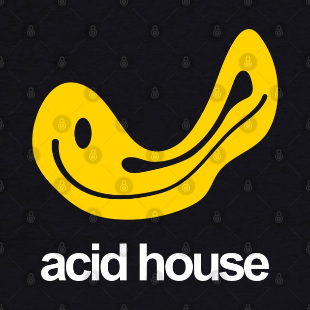 ACID HOUSE MUSIC - happyface destroy  yellow edition by BACK TO THE 90´S